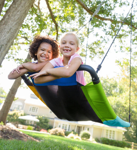 Colorful Super Platform Swing